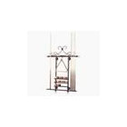 Metal Wall Rack (MAHOGANY)